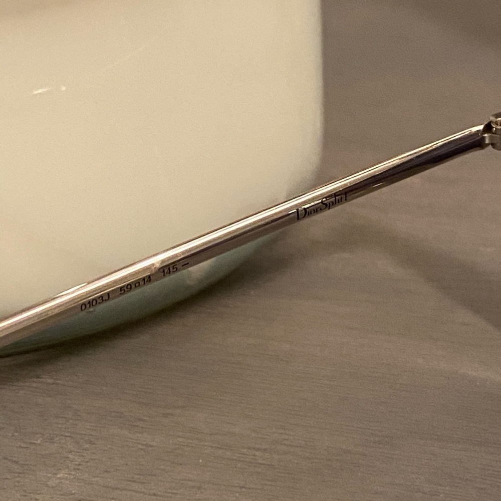 100% Authentic Dior Split I Aviators - image 7